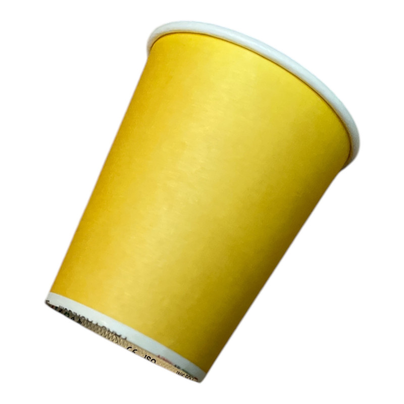 لیوان یکبار مصرف کاغذی مدل ساده بسته 100 عددی