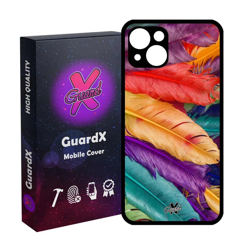 کاور گارد ایکس طرح Feather مدل Glass10180 مناسب برای گوشی موبایل اپل iPhone 13