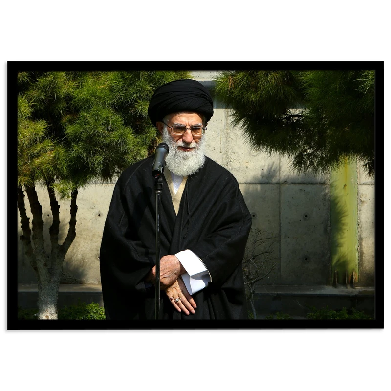 تابلو بکلیت طرح آیت الله سید علی خامنه ای مدل B-s2043