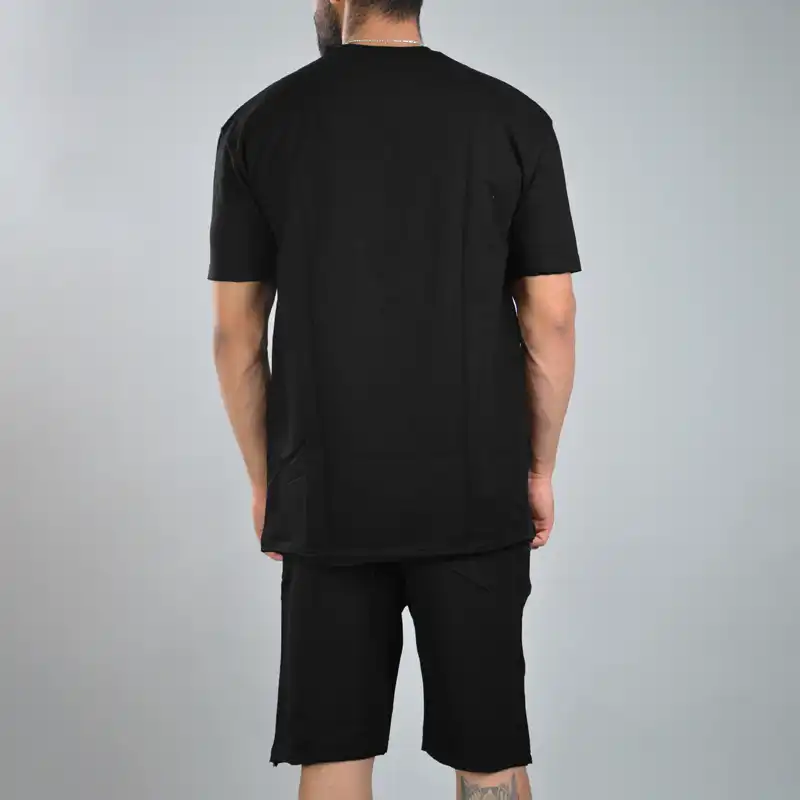 ست تیشرت و شلوارک ورزشی مردانه مدل GS-VLS-159268