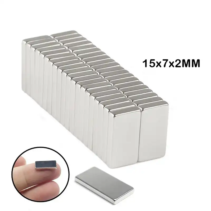 آهن ربا مدل نئودیمیوم بلوک S15x7x2mm بسته 10 عددی