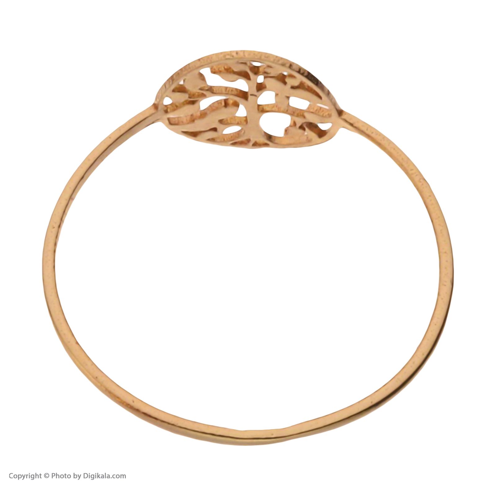 انگشتر طلا 18 عیار زنانه مایا ماهک مدل MR0778 سایز 55 -  - 4