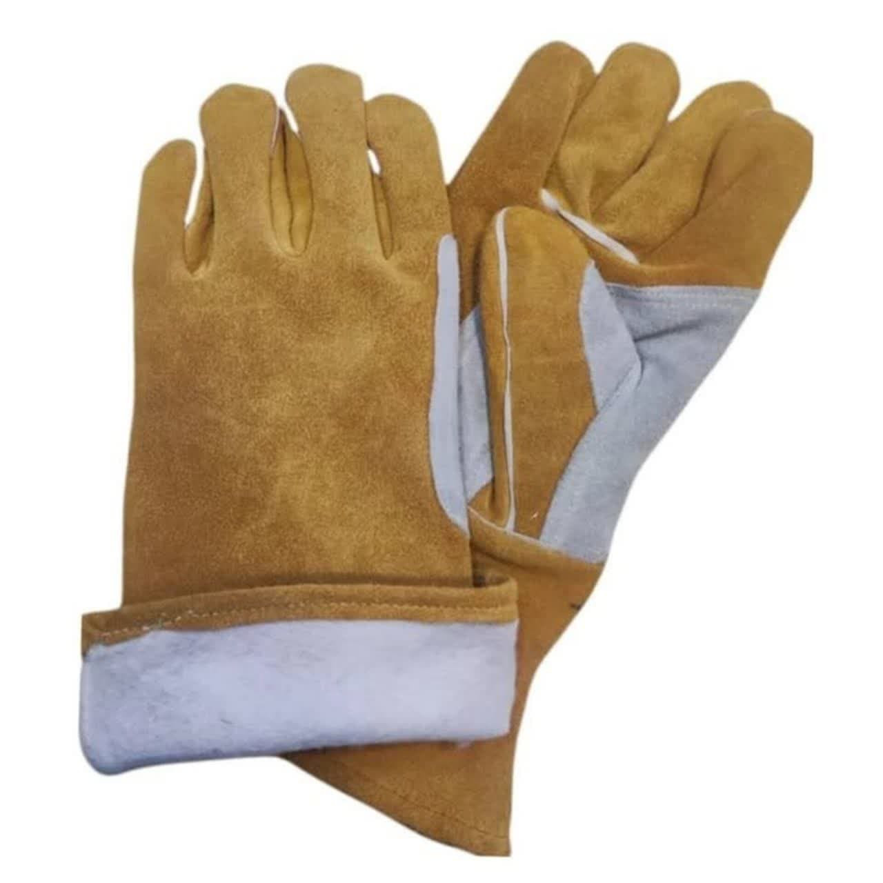 دستکش ایمنی مدل نسوز چرم کد IAM190