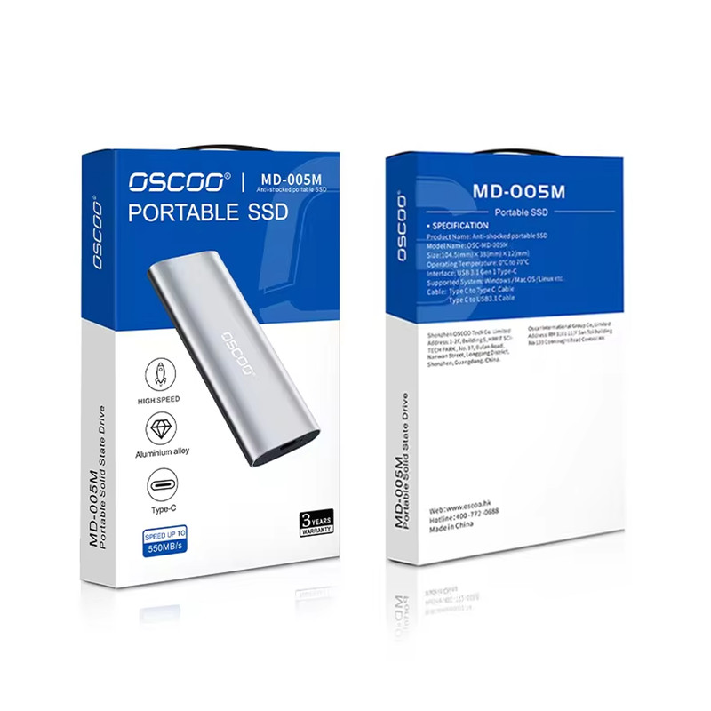اس اس دی اکسترنال اوسکو مدل MD-005M ظرفیت یک ترابایت