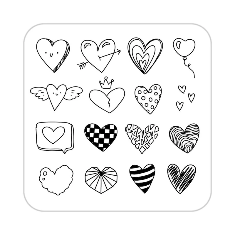 زیر لیوانی کاکتی طرح عاشقانه مدل mp37794