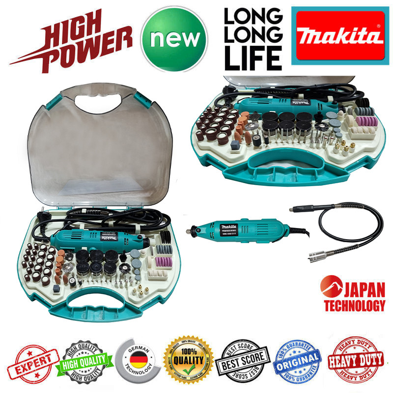 فرز مینیاتوری ماکیتا مدل RMG 300/211 مجموعه 211 عددی