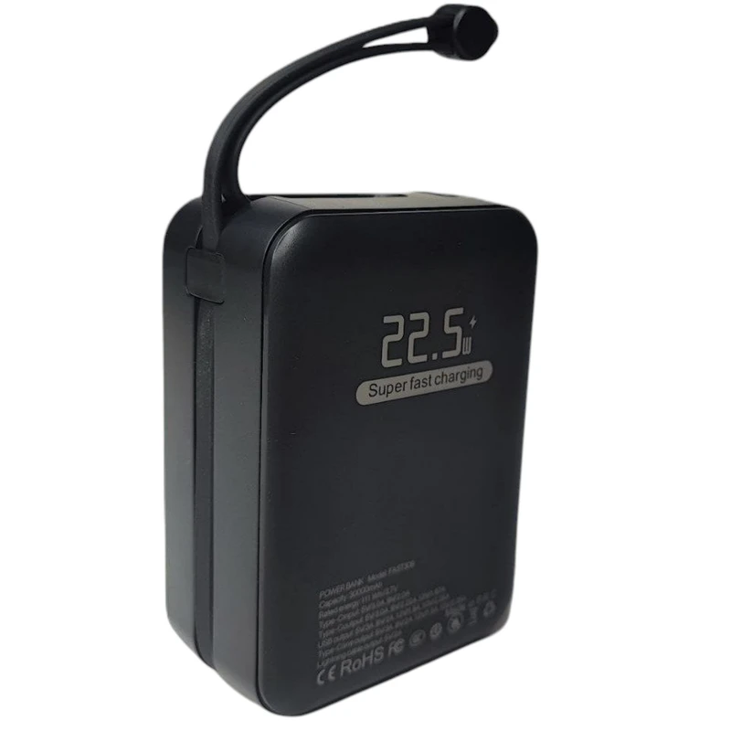 پاوربانک 22.5 وات کالوس مدل fast309 ظرفیت 30000 میلی‌آمپرساعت