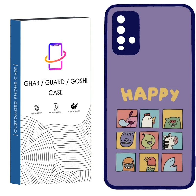 کاور قاب گارد گوشی طرح دخترانه کد - TPU - BN مناسب برای گوشی موبایل  شیائومی Redmi Note 9 4G / Redmi 9T