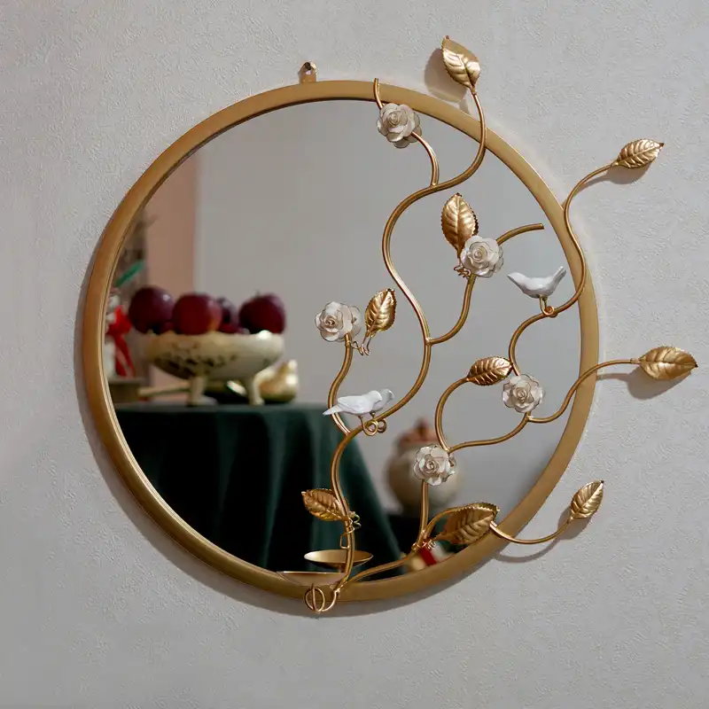 آینه مدل گل و گنجشک