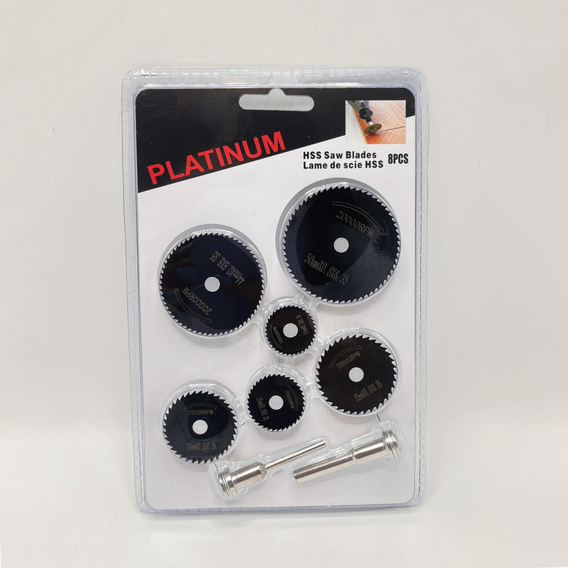 صفحه برش اره ای پلاتینیوم کد jt-8 مجموعه 8 عددی