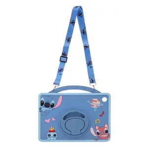 کاور مدل استیچ مناسب برای تبلت سامسونگ Galaxy Tab A9  X115 -8.7 Inch به همراه بند آویز