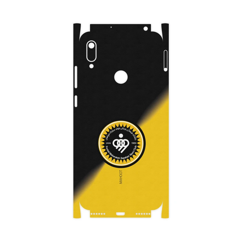 برچسب پوششی ماهوت مدل Sepahan-FC-FullSkin  مناسب برای گوشی موبایل هوآوی Y6 Prime 2019