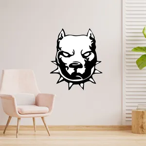 دیوارکوب طرح سگ پیت بول مدل A1535-2530