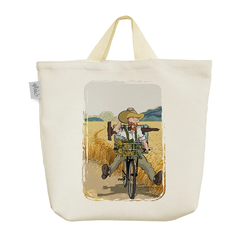 ساک خرید خندالو مدل ونسان ونگوک کد 5545