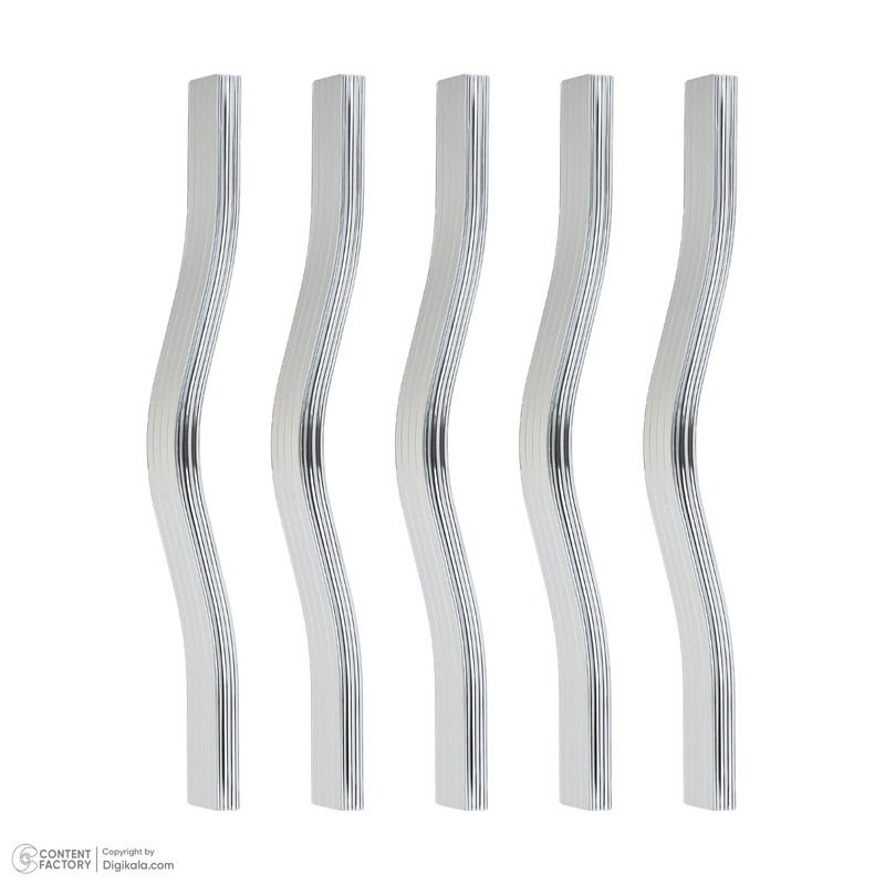 دستگیره کابینت بهسازان مدل 124 کد 128-160-192 بسته 5 عددی