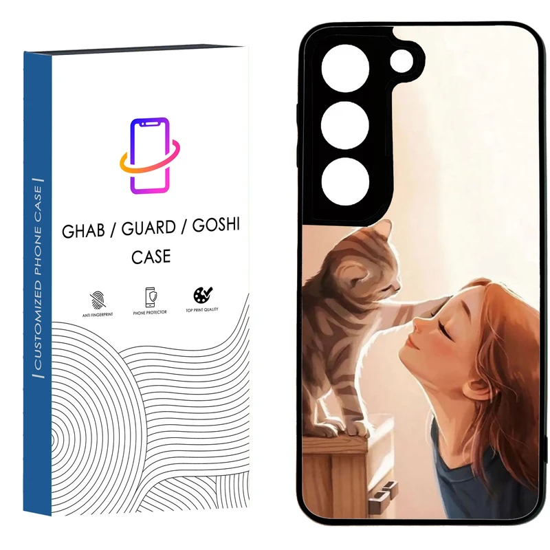 کاور قاب گارد گوشی طرح دخترانه کد 21 - TPU مناسب برای گوشی موبایل سامسونگ Galaxy S21 FE