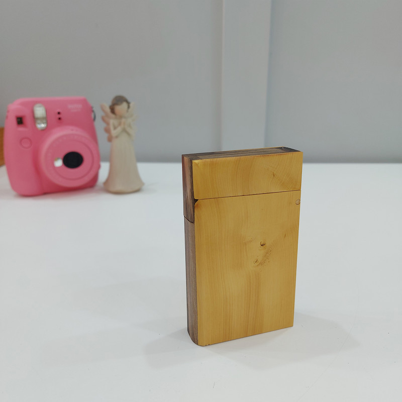 جا سیگاری مدل چوبی تک ردیفه