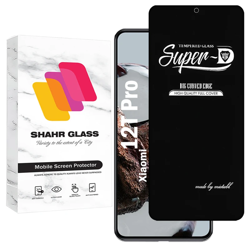 محافظ صفحه نمایش شهر گلس مدل SUPERDNSH مناسب برای گوشی موبایل شیائومی 12T Pro