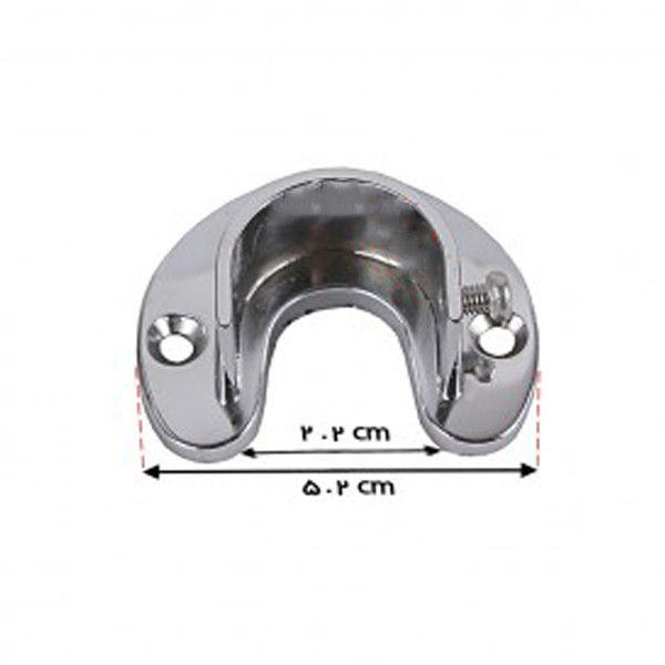 پایه نگهدارنده چوب لباسی مدل STEEL بسته دو عددی
