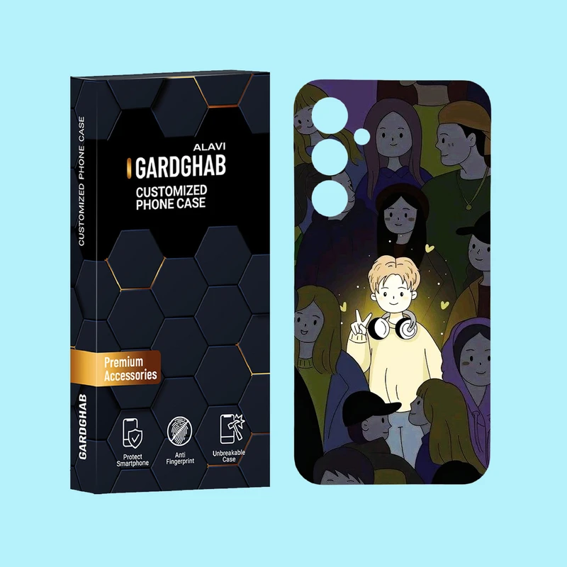 کاور گارد قاب علوی مدل فانتزی مناسب برای گوشی موبایل سامسونگ Galaxy A55