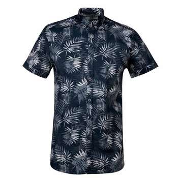 پیراهن آستین کوتاه مردانه ال سی وایکیکی مدل هاوایی کد 626173