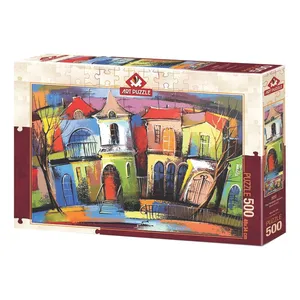 پازل 500 تکه آرت پازل مدل The Fairytale Houses كد 5093