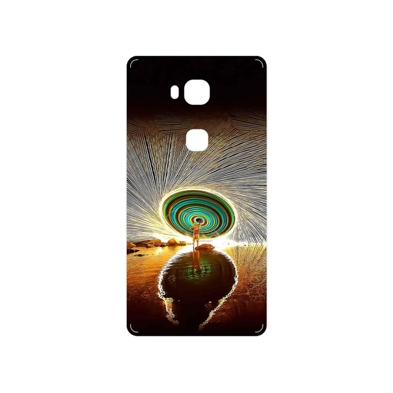 برچسب پوششی ماهوت مدل Night Light Fountain مناسب برای گوشی موبایل هوآوی GR5