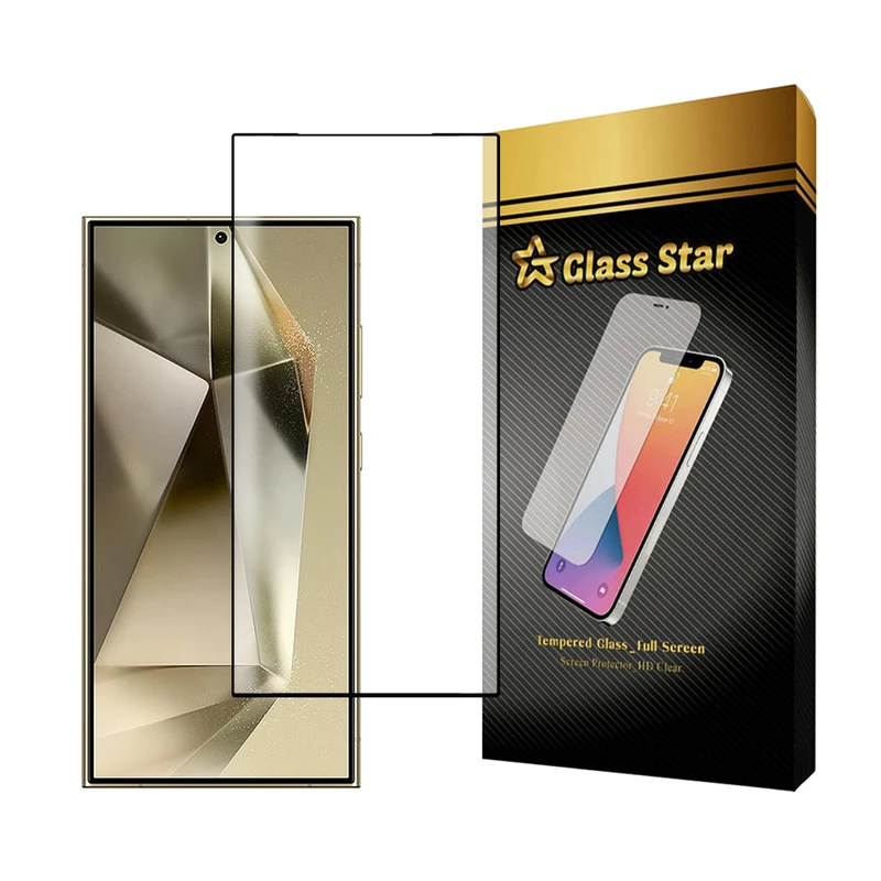  محافظ صفحه نمایش گلس استار مدل EDG24 مناسب برای گوشی موبایل سامسونگ Galaxy S24 Ultra