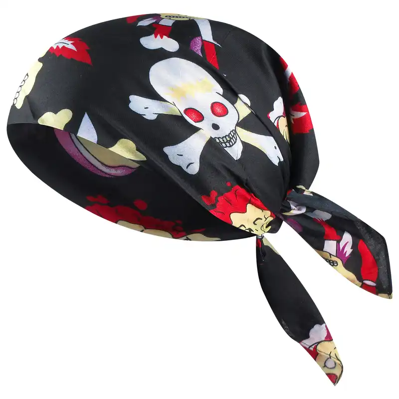 دستمال سر و گردن مدل اسکلت برگی