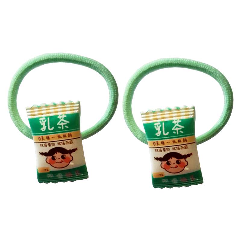 کش مو دخترانه مدل آبنباتی کد Fr369 بسته 2 عددی