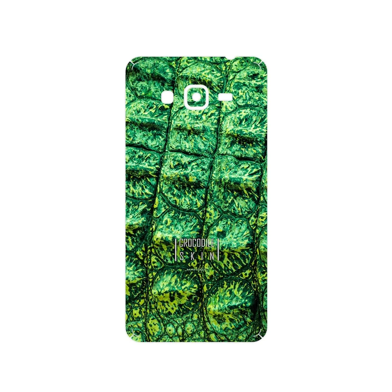 برچسب پوششی ماهوت مدل Crocodile Skin مناسب برای گوشی موبایل سامسونگ Galaxy Grand Prime