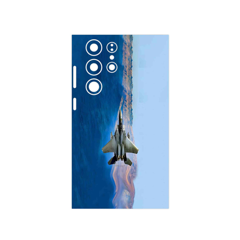 برچسب پوششی ماهوت مدل Fighter plane F15 مناسب برای گوشی موبایل سامسونگ Galaxy S23 Ultra