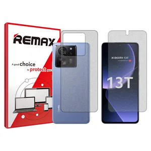 Remax HyMTT model matte screen protector suitable for the Xiaomi 13T 5G mobile phone along with the back protector