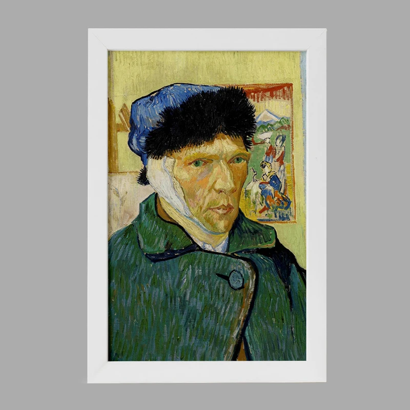 تابلو خندالو مدل سلف پرتره ونسان ونگوگ کد 25475