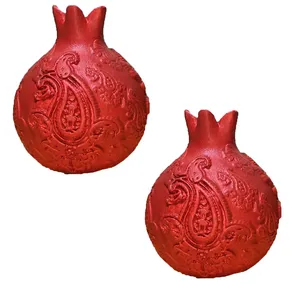 دکوری مدل انار کد 001 مجموعه 2 عددی