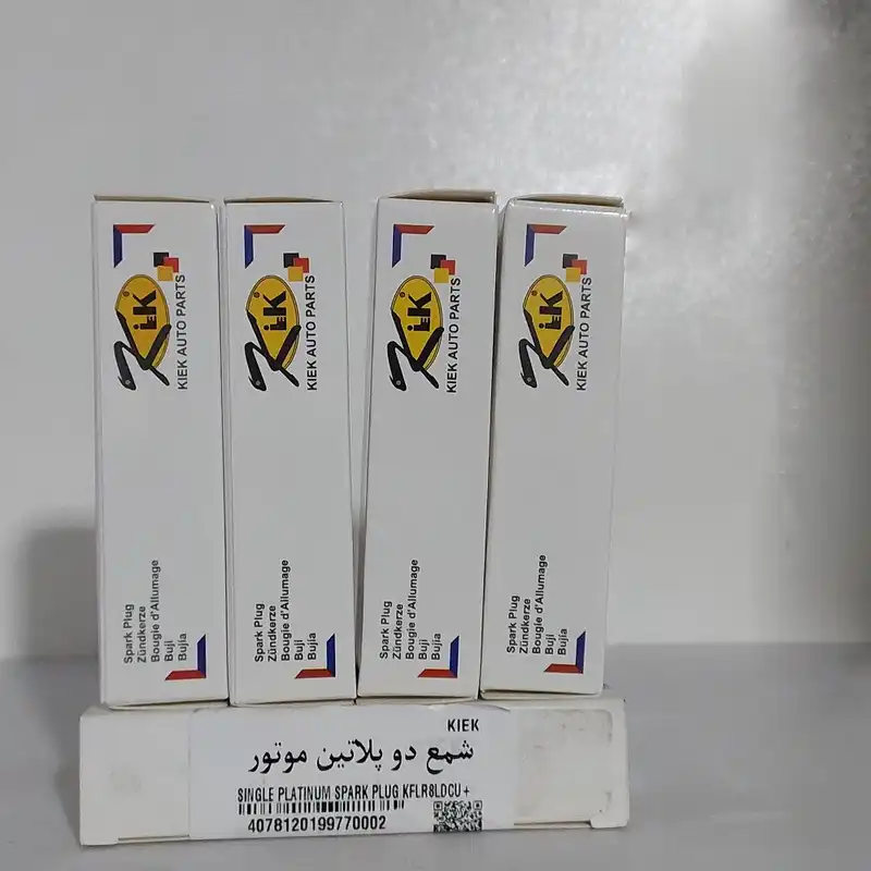 شمع خودرو کیک پارت مدل دو پلاتین بسته چهار عددی