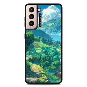 AKAM AMC-WSGS21P-NATURE-7 Cover For Samsung Galaxy S21 Plus