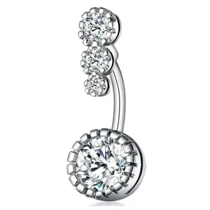پیرسینگ ناف زنانه مدل NORA-PG45-411