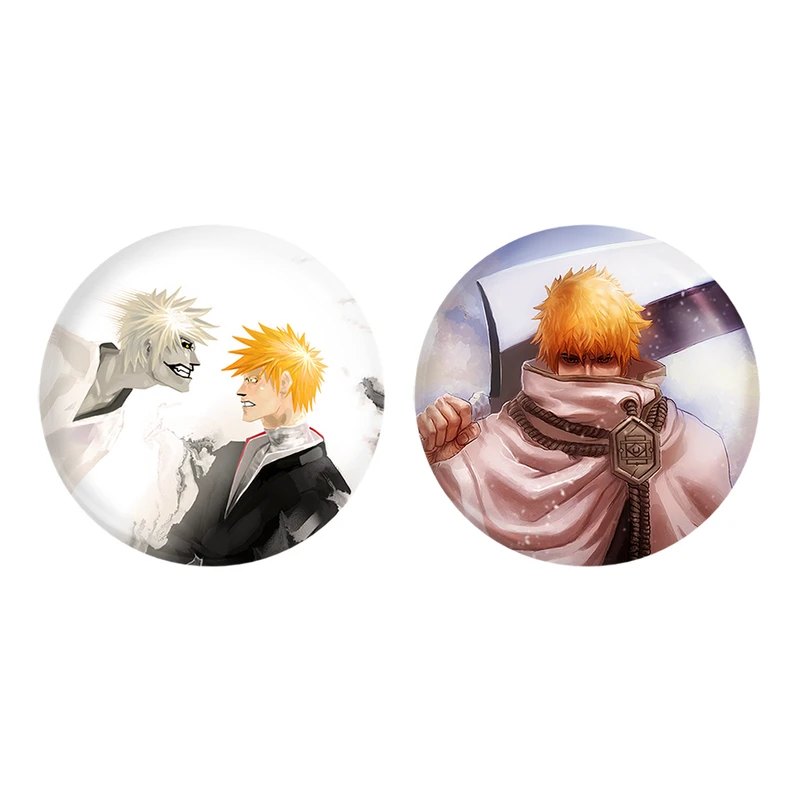 مگنت خندالو طرح ایچیگو و زنگتسو انیمه Bleach کد 1201812023 مجموعه 2 عددی