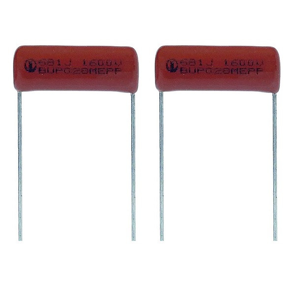 خازن 0.68 نانو فاراد 1600 ولت مدل TPC-6811600 بسته 2 عددی