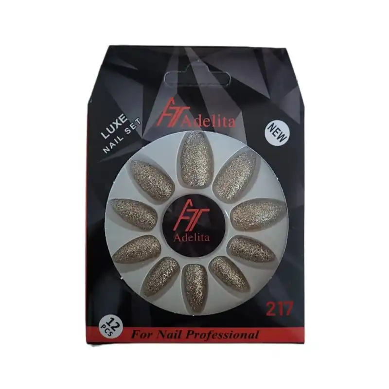 ناخن مصنوعی آدلیتا مدل Sh-T-217 بسته 12 عددی