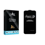 محافظ صفحه نمایش شیشه ای ال کا جی مدل Super-D مناسب برای گوشی موبایل اپل iPhone 13