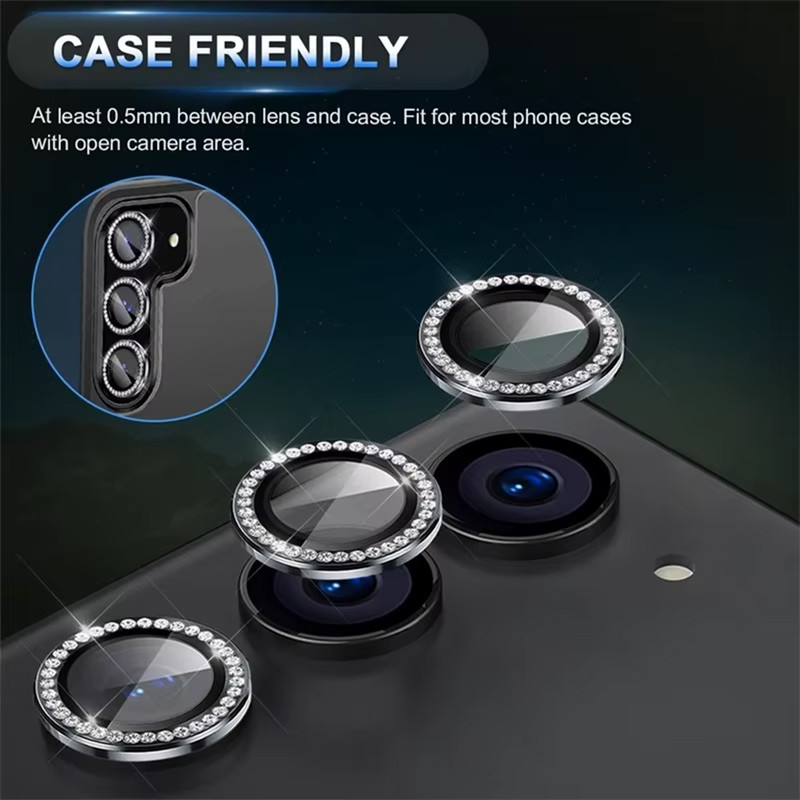 محافظ لنز دوربین والکری مدل Diamond Lens مناسب برای گوشی موبایل سامسونگ Galaxy A25 5G