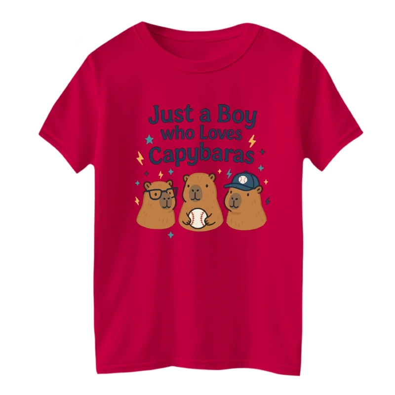 تی شرت آستین کوتاه بچگانه مدل سگ های آبی