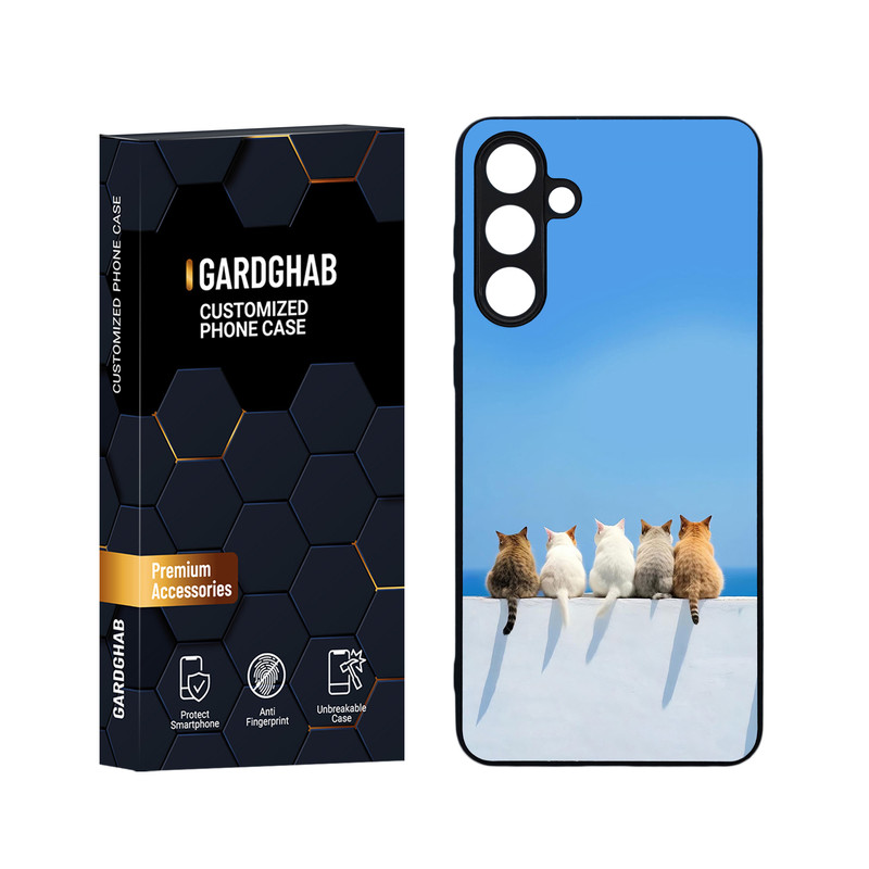 کاور گارد قاب مدل هنری مناسب برای گوشی موبایل سامسونگ Galaxy M55 5G