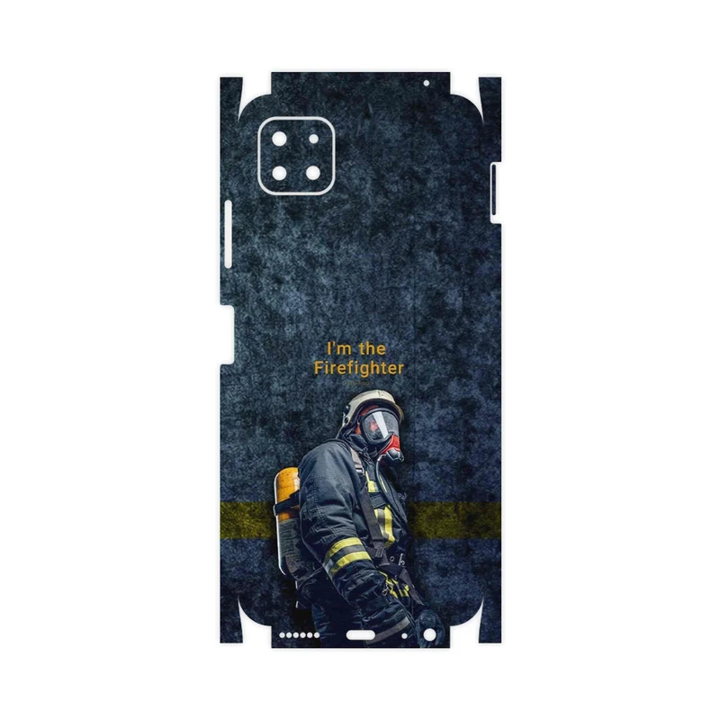 برچسب پوششی ماهوت مدل Firefighter-FullSkin مناسب برای گوشی موبایل سامسونگ Galaxy A22 5G