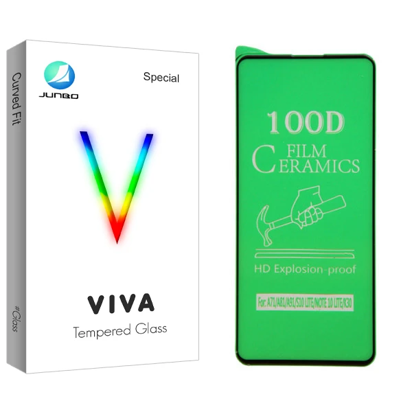 محافظ صفحه نمایش سرامیکی جانبو مدل Viva Glass مناسب برای گوشی موبایل شیائومی Redmi Note 9S