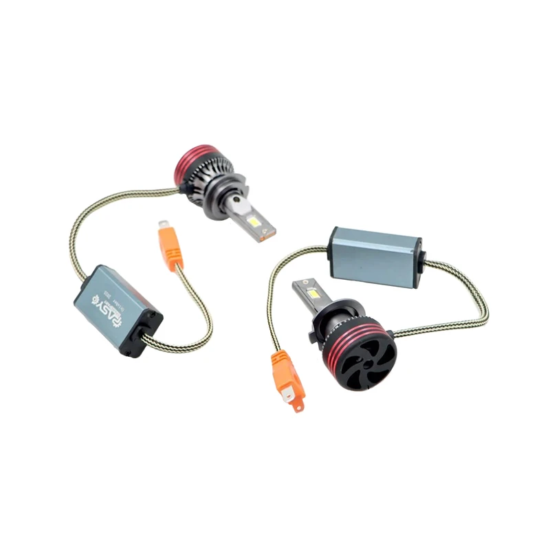 هدلایت لامپ خودرو پاسیکو مدل P2912_Mpro10 پایه H7 مناسب برای پژو 405 و پارس بسته دو عددی 
