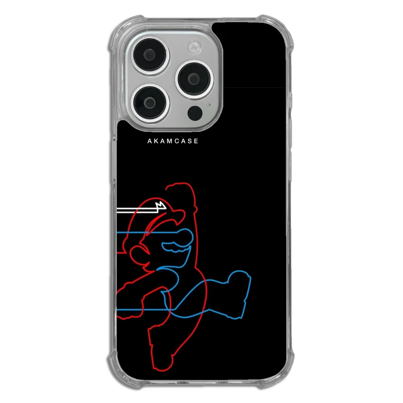 کاور آکام مدل AMCWTA15PRO-SUPER MARIO14 مناسب برای گوشی موبایل اپل iPhone 15 Pro