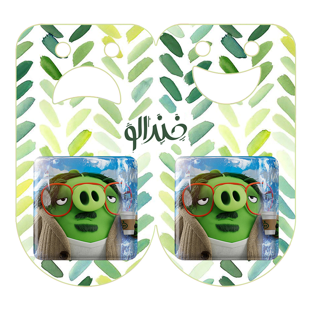 پیکسل خندالو مدل پرندگان خشمگین کد 13870 به همراه مگنت